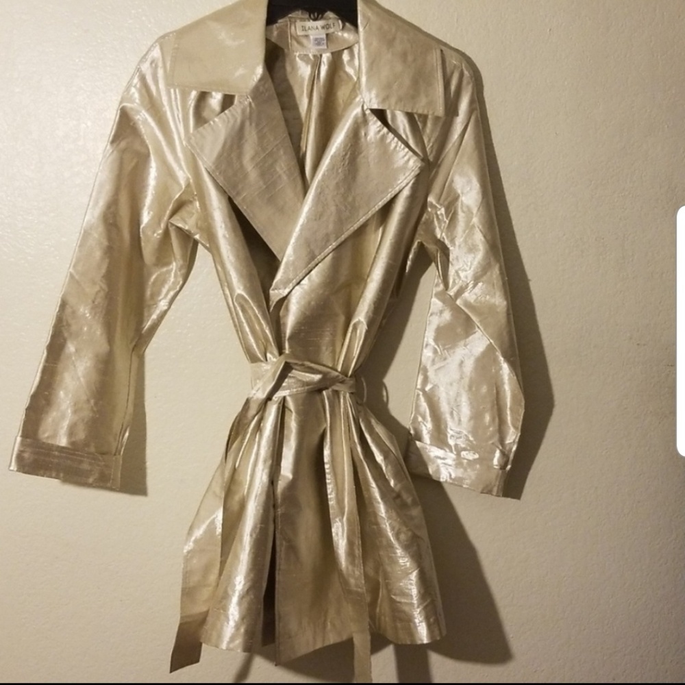 Llana Wolf 100% Silk lightweight blazer